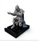 3D Printed Executive Knight Pen Holder, Office Supplies Pen Stand, Hero Knight in Armor Kneeling Posture Pen Holder Displa